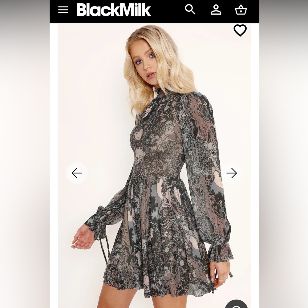 NWT RARE NIGHT DITCH SHEER GRACE DRESS - LIMITED. Size Medium